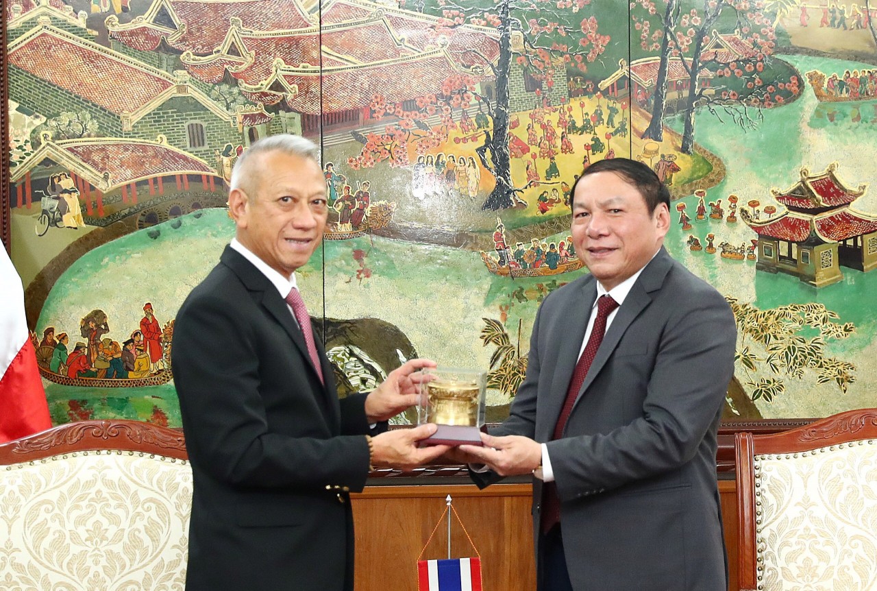 Vietnam, Thailand cooperate and support each other in sports and tourism development
